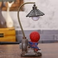 thumbnail image 2 of Spider Superhero Streetlight LED Mood Light Desk Lamp Night Light, Superhero Night Light 7 Inches White Light Home Decor Cool Stuff Christmas Birthday Gifts for Kids Boys Girls, Desk Decor for Men, 2 of 5