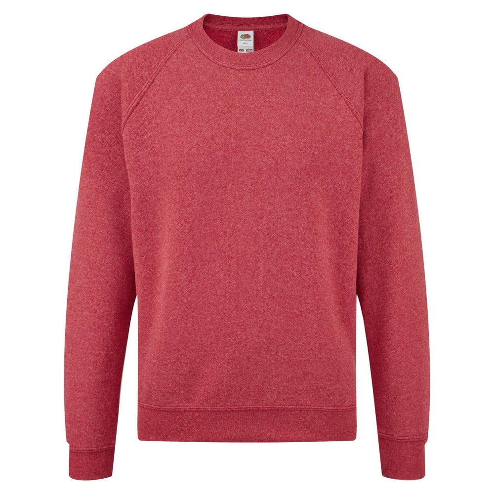 fruit of the loom red sweatshirt