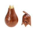 thumbnail image 4 of Minkissy Cute Toothpick Holder Eggplant Shape Dust Prevention for Restaurant 1Set, 4 of 8