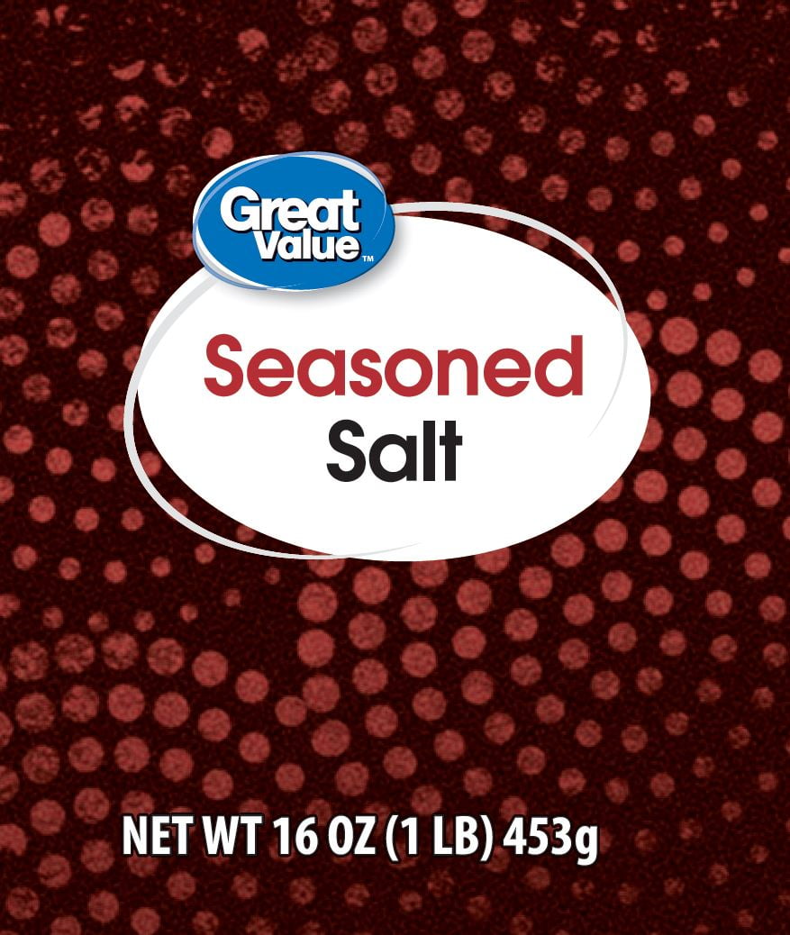 Great Value Seasoned Salt, 16 oz