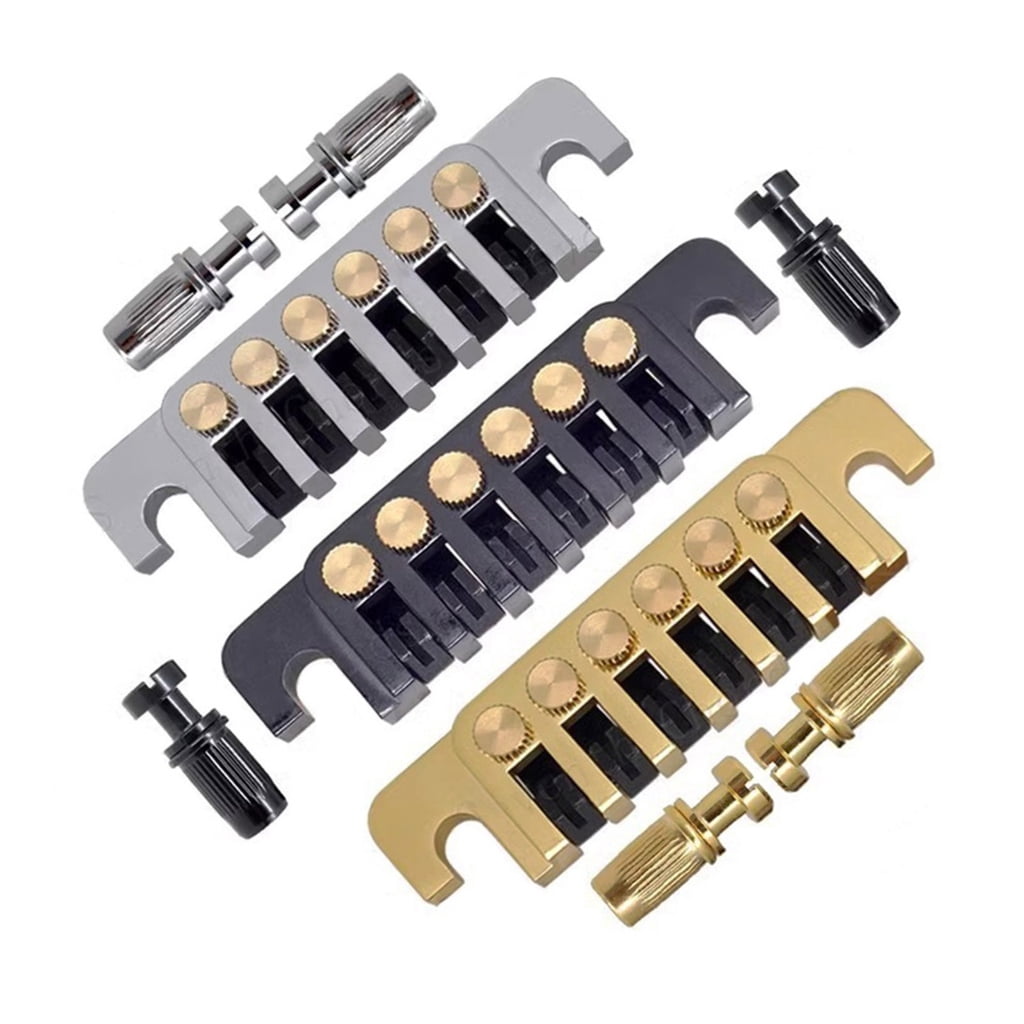 WINDLAND Bridge Tailpiece Guitar Stop Bar Tailpiece Electric Guitar Replacement Parts
