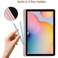 thumbnail image 6 of Keyboard Case for Samsung Galaxy Tab S6 Lite 10.4'' 2020/2022 Tablet, Model SM-P610 SM-P615 SM-P613 SM-P619, Smart Cover with Detachable Wireless Bluetooth Keyboard and Mouse, 6 of 8