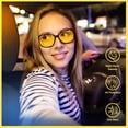 thumbnail image 2 of 2 Pack Classic  Sunglasses for Women Men,Fashion Sun Shades Glasses with UV400 Protection, 2 of 6
