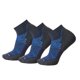 thumbnail image 1 of Medias Smartwool Run Targeted Cushion Tobilleras 3 Pares Color Azul Marino, 1 of 1