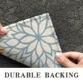 thumbnail image 6 of Bohemian Retro Floral Non-Slip Entryway Door Mat,Boho Indoor Decor Durable Low Plush Door Mat,Washable Welcome Rug for Patio Hallway Home Decor 16x47 Inches, 6 of 7