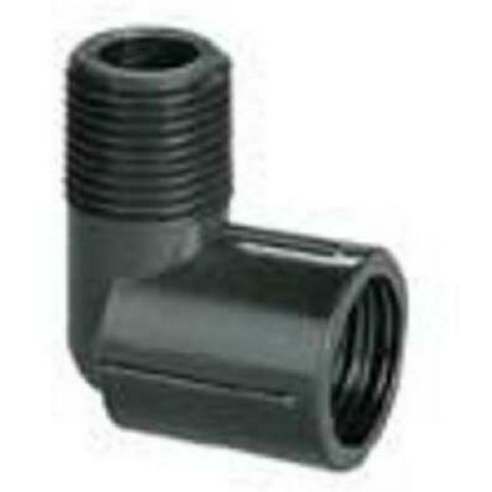 40PC 1/2" MNPT x FNPT 90°ree Swing Joint Elbow Polyethylene Walmart