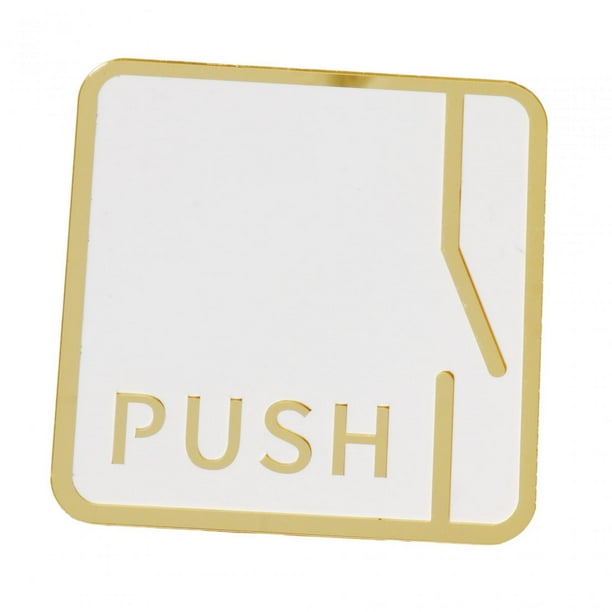 Letrero cuadrado de acrílico para baño, 12 cm, accesorio para puerta, decoración Estilo D