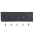 thumbnail image 1 of Panel frontal del controlador de disco óptico del concentrador USB 3.0 de 4 puertos y 20 pines de alta velocidad, 1 of 10