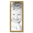 thumbnail image 2 of ArtToFrames 14x35 inch Gold Picture Frame, Gold Wood Poster Frame (4159), 2 of 8