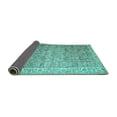 thumbnail image 2 of Ahgly Company Indoor Rectangle Persian Turquoise Blue Traditional Area Rugs, 5' x 8', 2 of 4