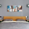 thumbnail image 5 of Canvas Wall Art For Living Room Modern Wall Decorations For Bedroom Abstract Ink Wall Painting Office Wall Decor Pictures Artwork 3 Piece Framed Canvas Art Prints Ready to Hang Room Home Decoration, 5 of 6