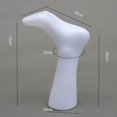 thumbnail image 2 of Standing Mannequin with Hanging Hook Foot Model feet mannequin for Shoe Sock Display Right, 2 of 9
