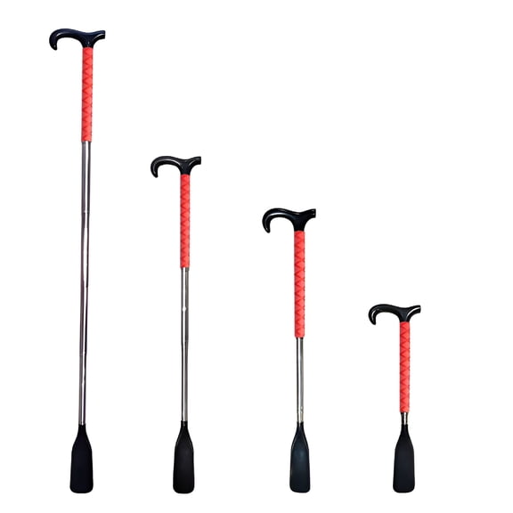 LAMIRO Shoe Horn Long Handle, 14-34.5 Inch Telescopic Shoe Horn, Adjustable Length Long Handled Shoe Horn, Portable Shoehorn Helper for Boots, Shoe Horns for Men Women Kids Seniors Travel