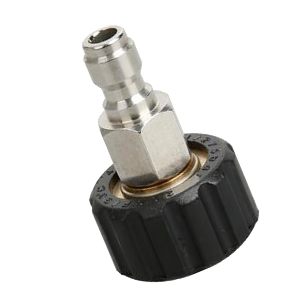 Acheter Ensemble d'adaptateurs pour nettoyeur haute pression à connexion rapide de 1/4 pouces, en acier inoxydable, 5000 PSI femelle
