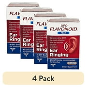 (4 pack) Lipo-flavonoid Plus Caplet 100 Count Helps Circulation in the Ear by Lipo-Flavonoid