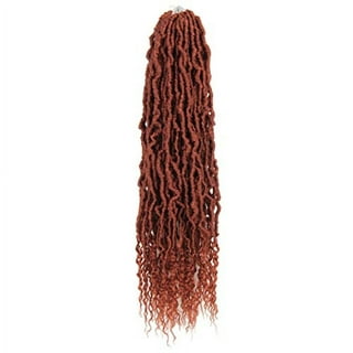SEGO Curly Faux Locs Crochet Hair Goddess Locs Crochet Hair