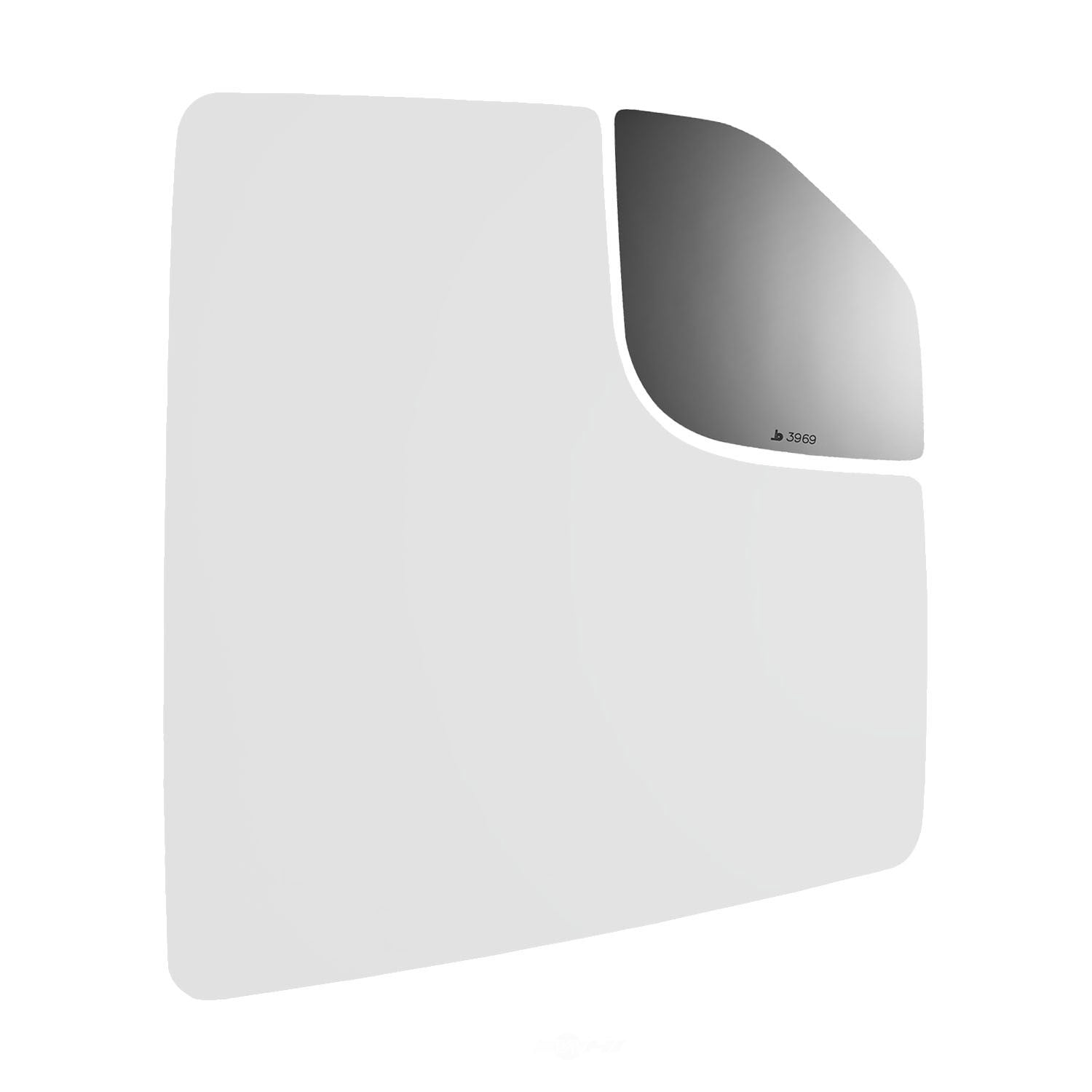 Burco Side View Mirror Replacement Glass - Clear Glass - 3969