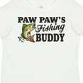 thumbnail image 4 of Inktastic Paw Paw's Fishing Buddy Boys Toddler T-Shirt, 4 of 5