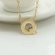 thumbnail image 1 of Xihbxyly Collar con Colgante de Cadena con 26 Letras y Nombre En Inglés para Mujer, 1 of 3