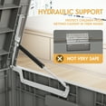 thumbnail image 4 of Devoko Outdoor 82 Gallon Extra Large Capacity Resin Deck Box, Grey, 4 of 8