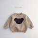 thumbnail image 1 of Ropa para niños, suéteres, suéteres de punto informales para invierno y otoño, ropa para niños de 3 a 4 años con patrón de oso pequeño, manga tejida Gao Jinjia LED, 1 of 2
