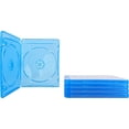 thumbnail image 1 of (5) Boîtes de Remplacement Standard Double Bleues Vides pour Disques Blu-Ray Films BR2R12BL, 1 of 2