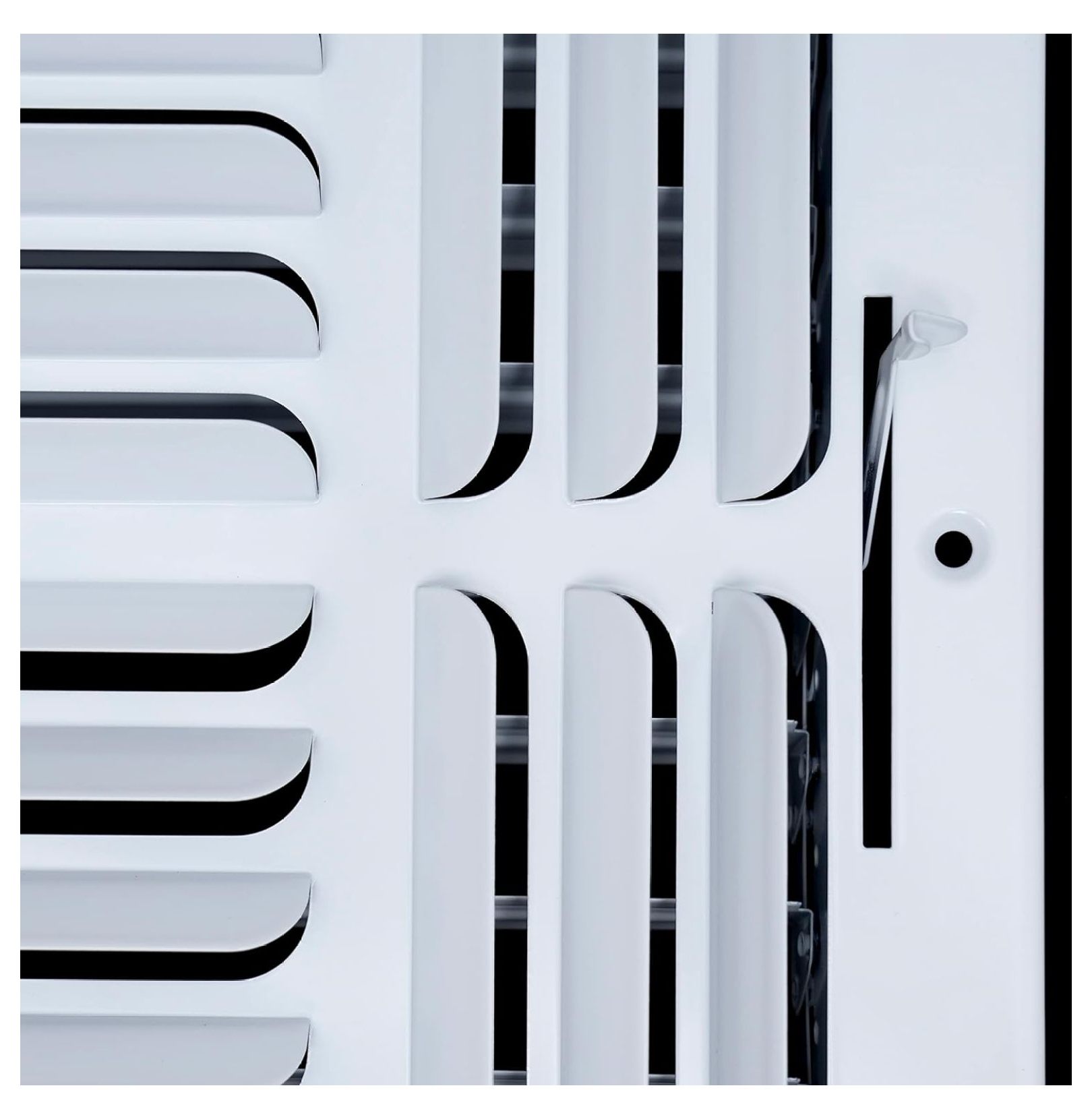 [3 Pack] Fits 16x6 Duct Opening 3 Way Fixed Curved Blade Air Supply Diffuser by | Register Vent Cover Grille for Sidewall and Ceiling | White | Out. Dim.: 17.75" X 7.75"