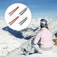 thumbnail image 1 of OULII 4 Pcs Sangle de Planche à Neige Noire avec Design Réglable pour Accessoires de Ski, 1 of 7