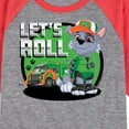 thumbnail image 3 of Paw Patrol - Let's Roll Rocky - Toddler And Youth Raglan Graphic T-Shirt, 3 of 7