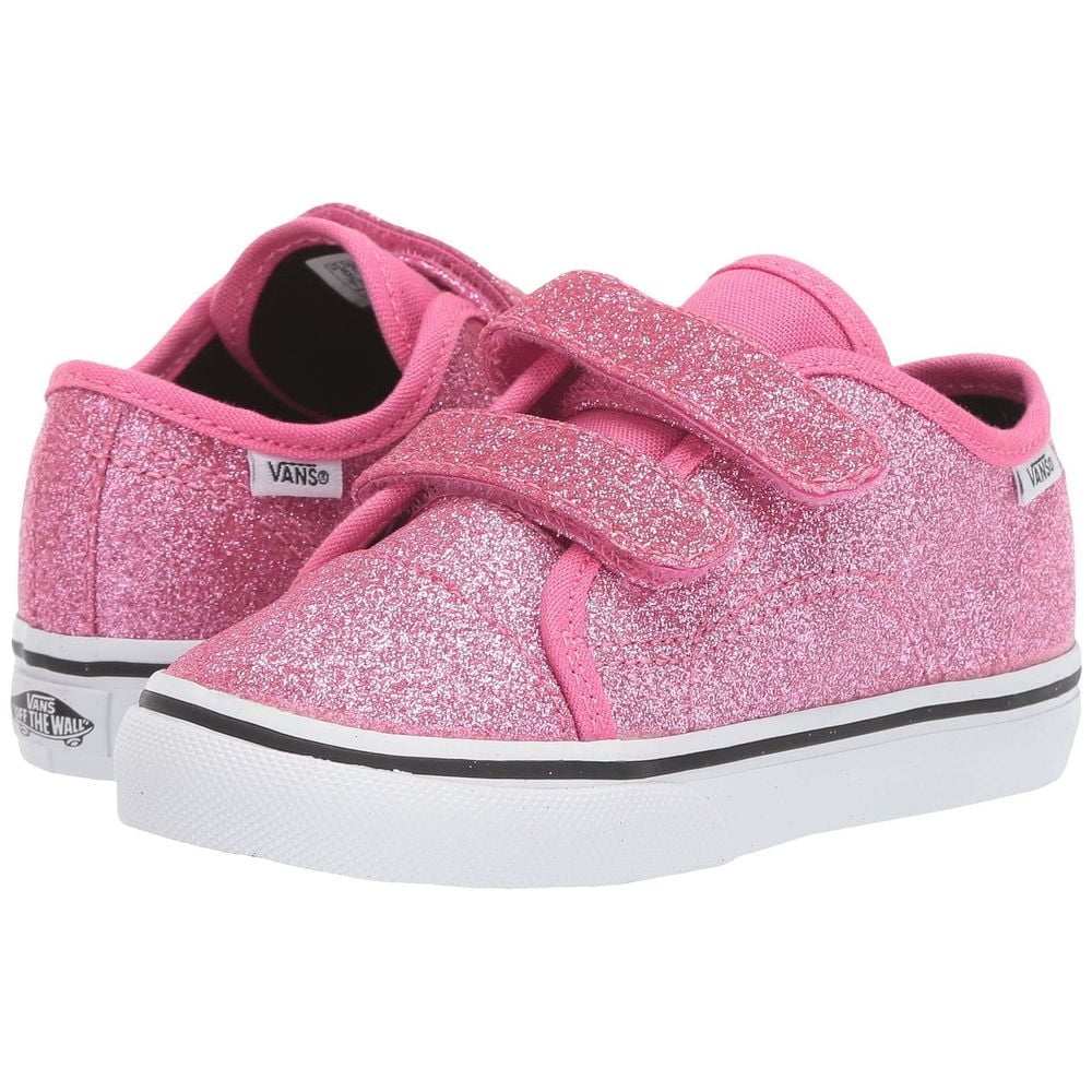 Toddler Style 23 V Glitter, Pink/White 