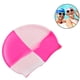 thumbnail image 1 of Gorro de baño de silicona, 1 paquete, duradero, cómodo, para adultos, elastomérico, para mujeres, hombres, cabello corto, estilo de cabello largo 1, 1 of 6