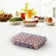 thumbnail image 4 of Organizador de frigorífico de plástico apilable para huevos apilables con asa para almacenamiento en la cocina, 4 of 4