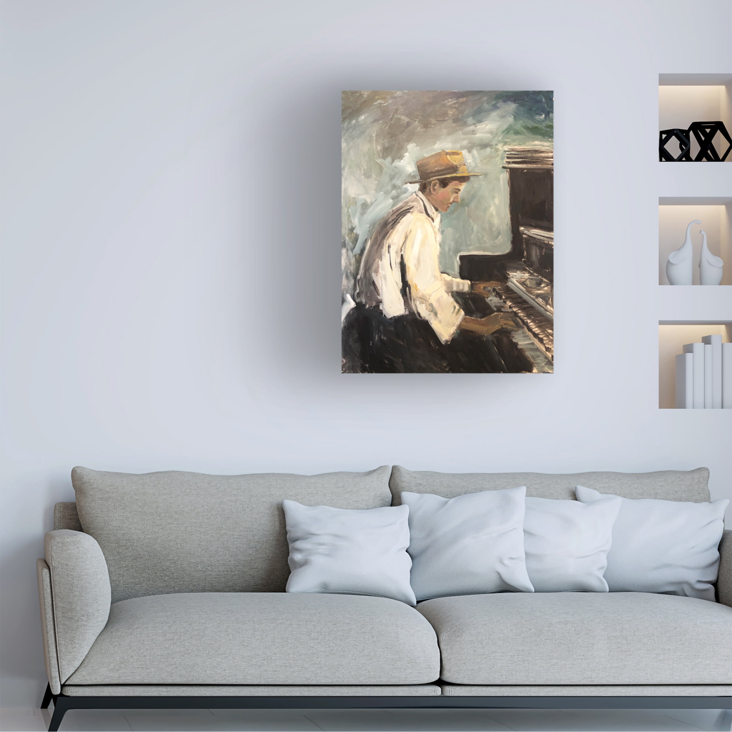 Allayn Stevens 'Listen To The Music IV' Canvas Art
