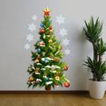 thumbnail image 3 of Advancent Adhesivo de pared de PVC de Navidad, Fondo de dormitorio, pegatinas extraíbles, árbol, Año Nuevo, papel tapiz, decoraciones de Kits de decoración para fiestas, 3 of 6