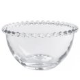 thumbnail image 1 of 1Pc Transparent Glass Bowl Chic Vegetable Salad Bowl Fruit Plate Storage Bowl, 1 of 6