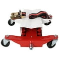 thumbnail image 3 of 450 lbs Capacity Low Lift Transmission Jack - Durable Red Design with Nylon Safety Strap, Ideal for Safely Lifting Transmissions & Gas Tanks on Smaller Vehicles - Perfect for DIY Mechanics, 3 of 20