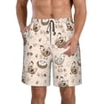 thumbnail image 1 of Balery Retro Rooster Traje de Baño Estilo Hawaiano para Hombre, Shorts de Secado Rápido con Bolsillos-XX-Large, 1 of 6