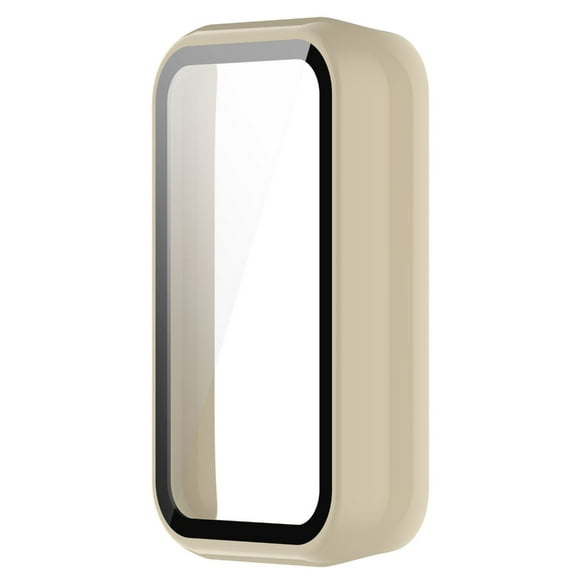 PC Protective Cover For Band 7 Waterproof Screen Protector-Shell Frame Smartwatch One-piece Housing Glass Film Accessory