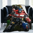 thumbnail image 6 of Transformers Blanket, Super Soft Throw Blanket, Cozy Flannel Blankets For Boys Girls, Warm Blankets For Couch Sofa Bed, 40"X30", 6 of 9
