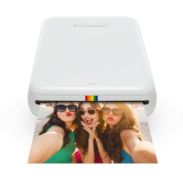 Polaroid Zip Mobile Instant Photo Printer White Walmart Com Walmart Com