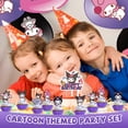 thumbnail image 4 of Forfamy  55Pack Kuromi Birthday Party Supplies Set Anime Cute Cartoon Party Decorations, Including Happy Birthday Banner Themed  Decorations, 4 of 9