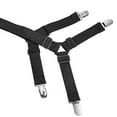 thumbnail image 2 of 1pcs Bed Sheet Fasteners, Adjustable Crisscross Fitted Sheet Band, 2 of 2