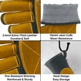 thumbnail image 3 of Guantes de soldadura TICONN, 40 cm, resistentes al calor, 538 °C XL, 3 of 6