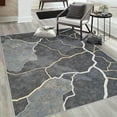 thumbnail image 2 of 1PC Cracked Style Area Rug Local Rug, Lightweight Washable Easy-to-Tidy Carpet Mat Festival Gift, Suitable for Living Room, Bedroom, Dining Room, Bathroom, Entryway, Choose Room Decor, 2 of 8