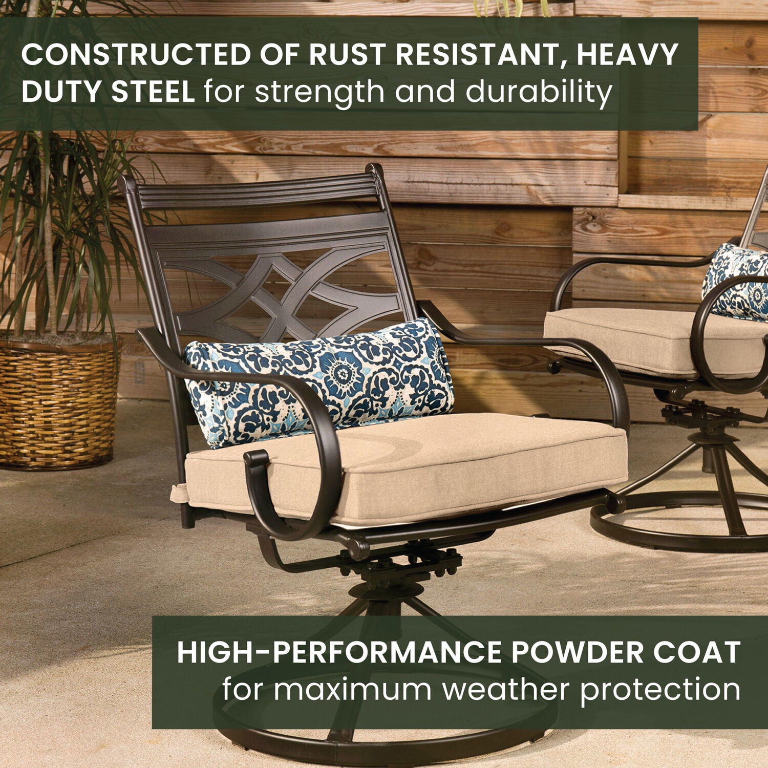 Hanover Montclair 5-Piece Patio Dining Set