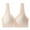 Beige, variant on TAGOLD Womens Summer Plus Size Brs,Push Up Casual Bra for Womens,Woman's Front-button Fixed Cup Gathers No Steel Ring And No Underwear Daily Bra