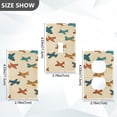 thumbnail image 7 of Yayeee Blank Wall Plate Cover 1-Gang 4.5"x2.7" Home Unused Decorative Outlet, Brown Cartoon Planes Pattern, 7 of 7