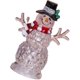 thumbnail image 3 of Muñeco de nieve iluminado YONGSHENG adorno navideño figuras LED decoración luz nocturna 3x5x11cm, 3 of 5