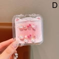 thumbnail image 1 of Saniro Cartoon Ear Clip Fake Nails for Kids - 10pcs, 6 Colors, Safe Materials, DIY Fun, 1 of 1