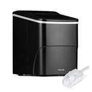 Newair 26 lbs. Countertop Bullet Ice Maker, Matte Black Portable and Lightweight